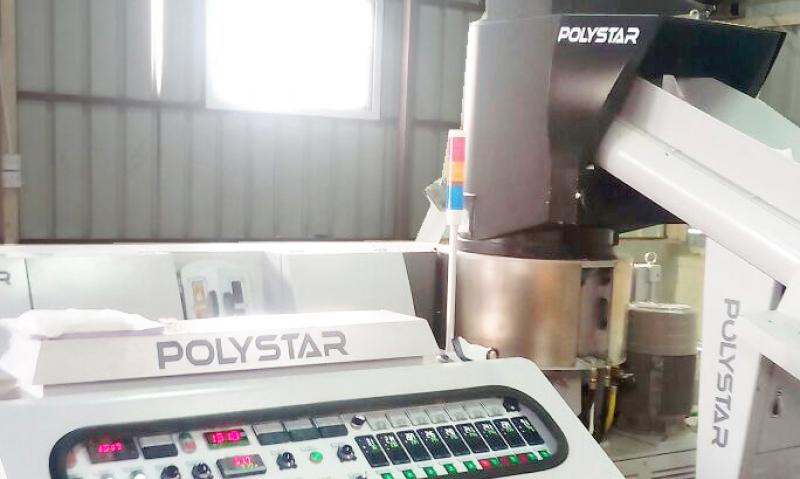 Bahrain - Second POLYSTAR Recycling Machine in Operation